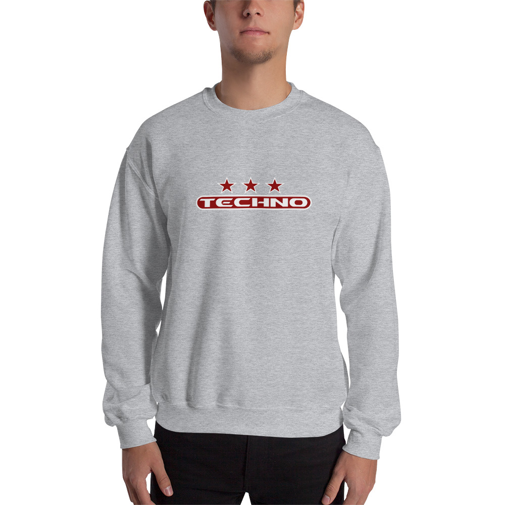 Sweatshirt techno 7 red – Image 7