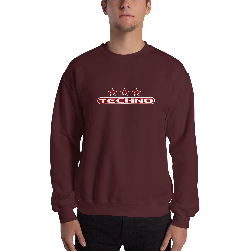 Sweatshirt techno 7 red – Image 4