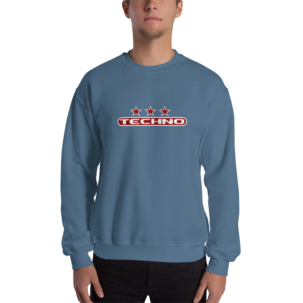 Sweatshirt techno 7 red – Image 6