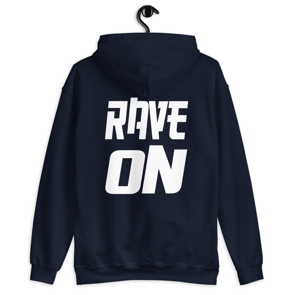 Sweat à capuche rave on 3 – Image 2