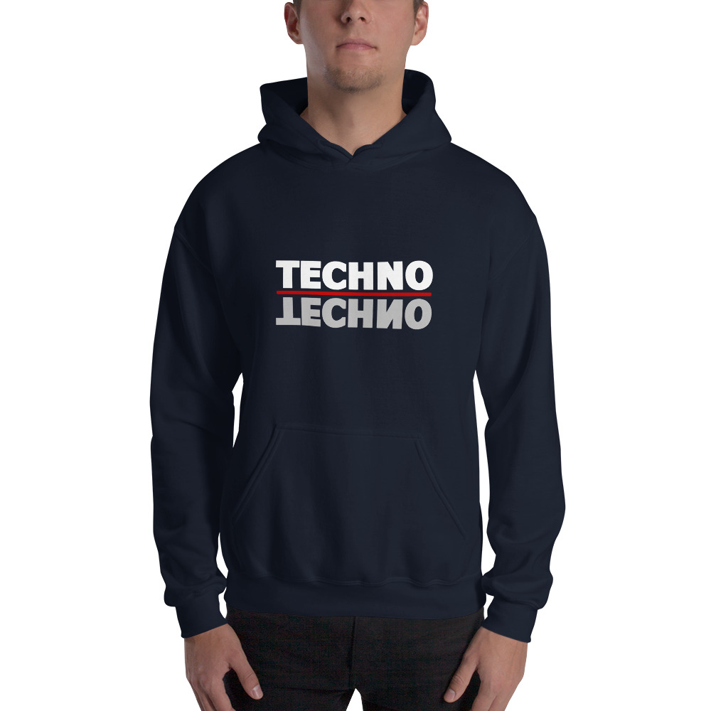 Sweat à capuche techno 14 – Image 3