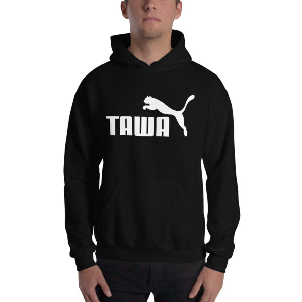 Sweat à capuche tawa