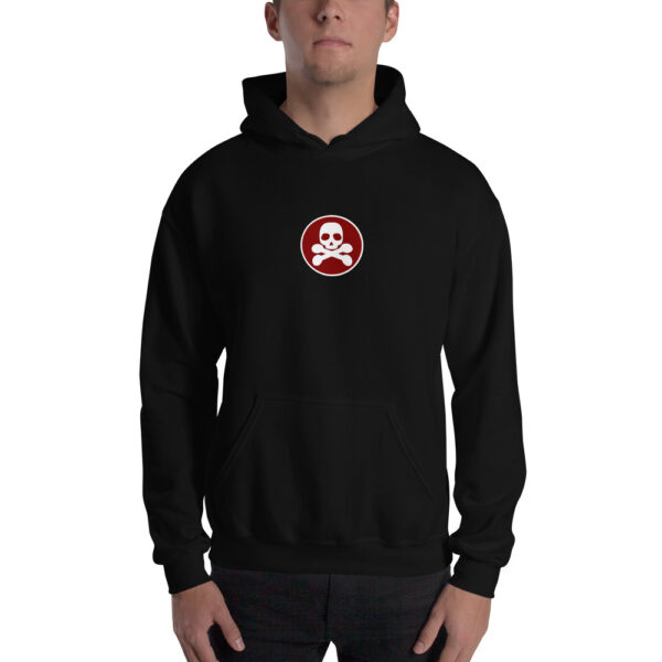 Sweat à capuche pirate 6 red