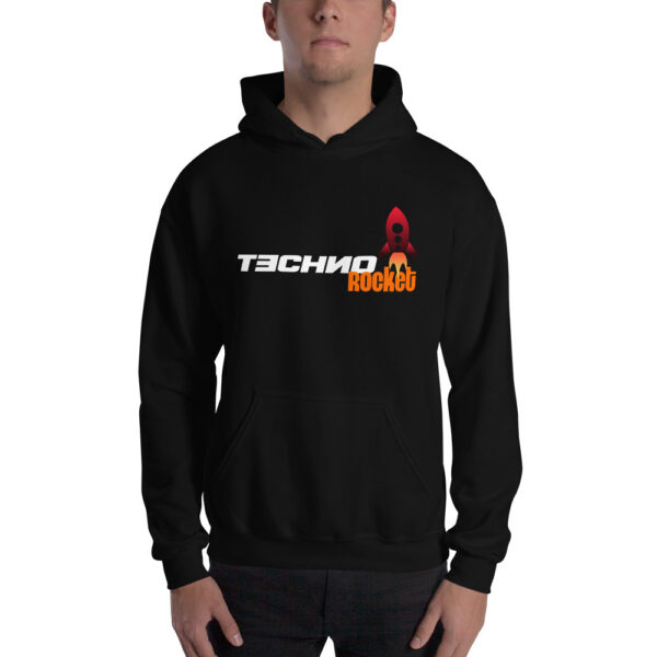 Sweat à capuche techno 15
