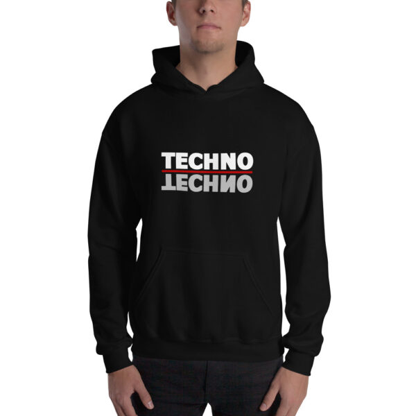 Sweat à capuche techno 14