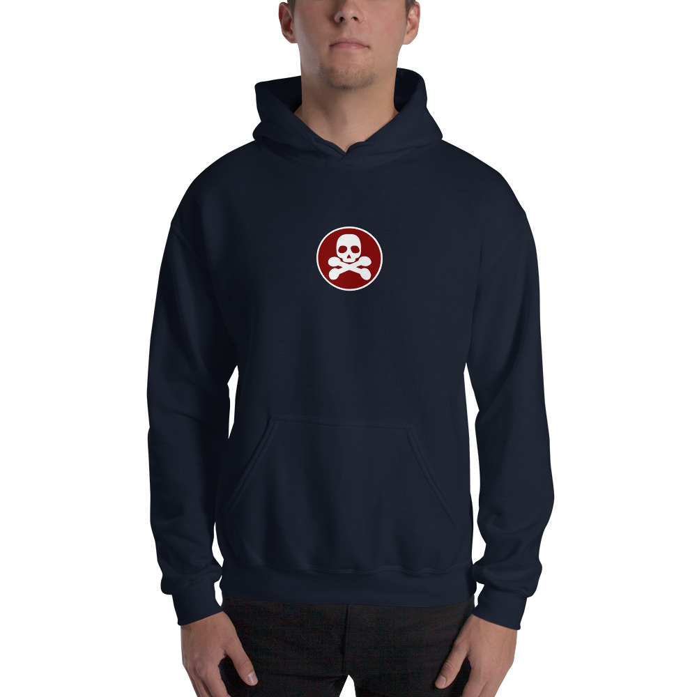 Sweat à capuche pirate 6 red – Image 3