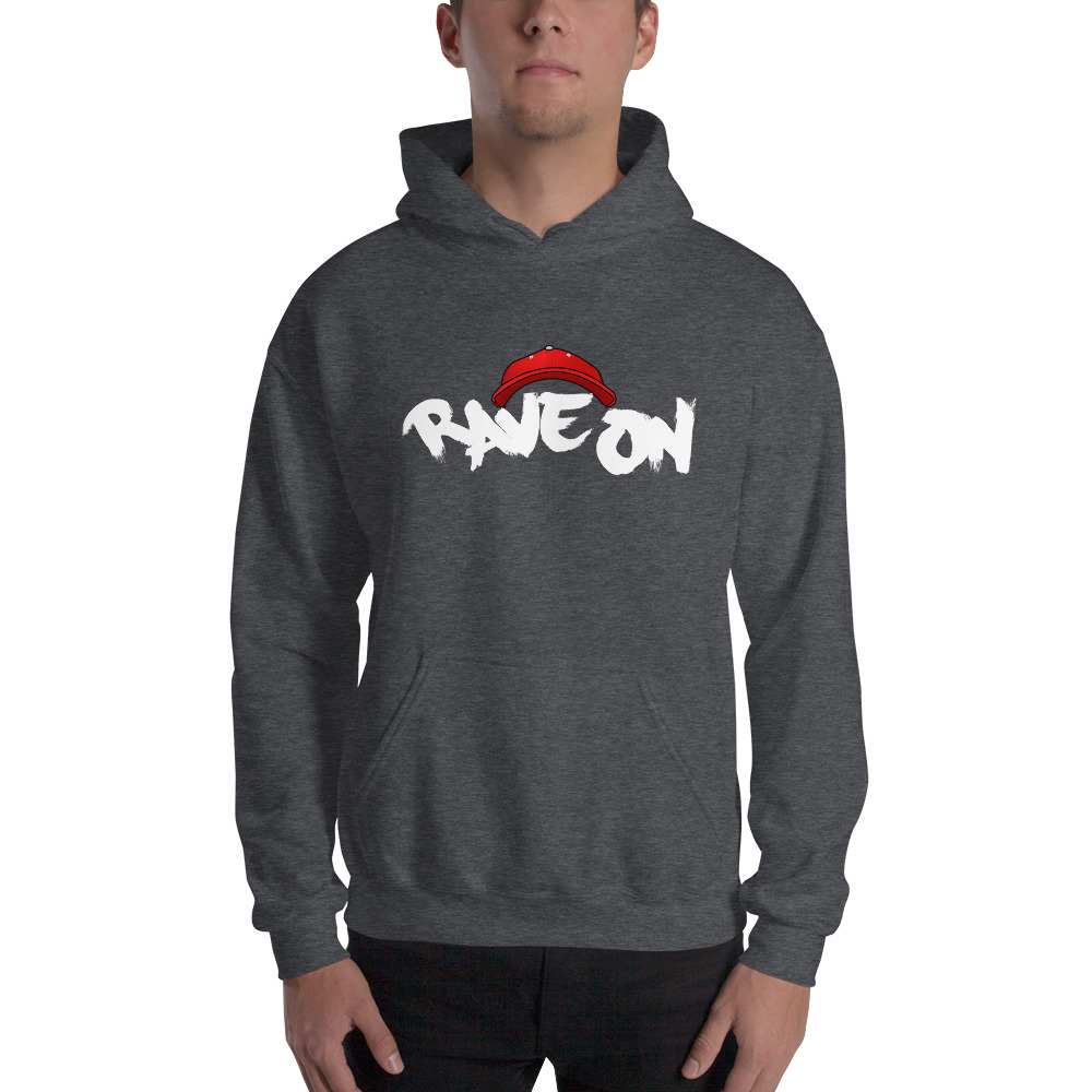 Sweat à capuche rave on – Image 5