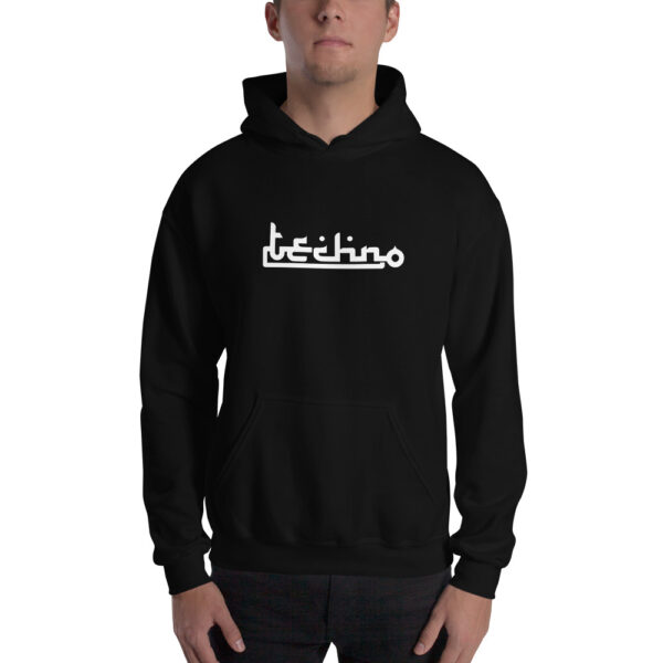 Sweat à capuche techno 8