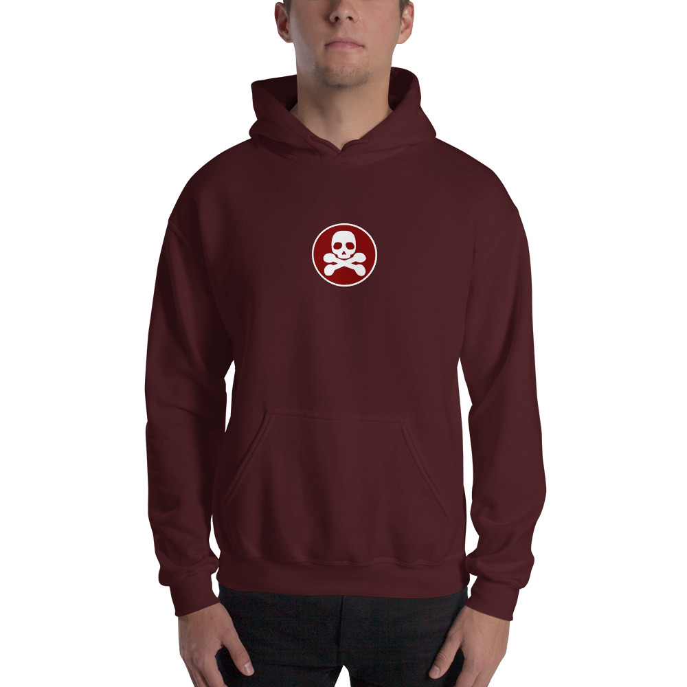 Sweat à capuche pirate 6 red – Image 4