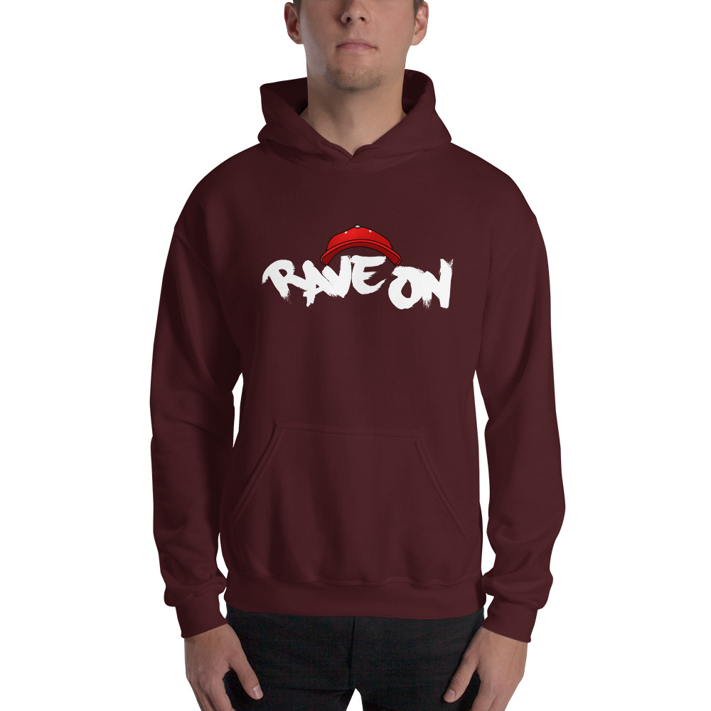Sweat à capuche rave on – Image 4