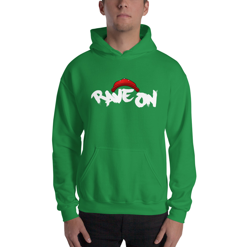 Sweat à capuche rave on – Image 6