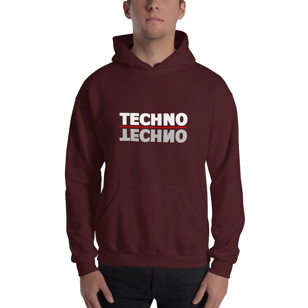 Sweat à capuche techno 14 – Image 4