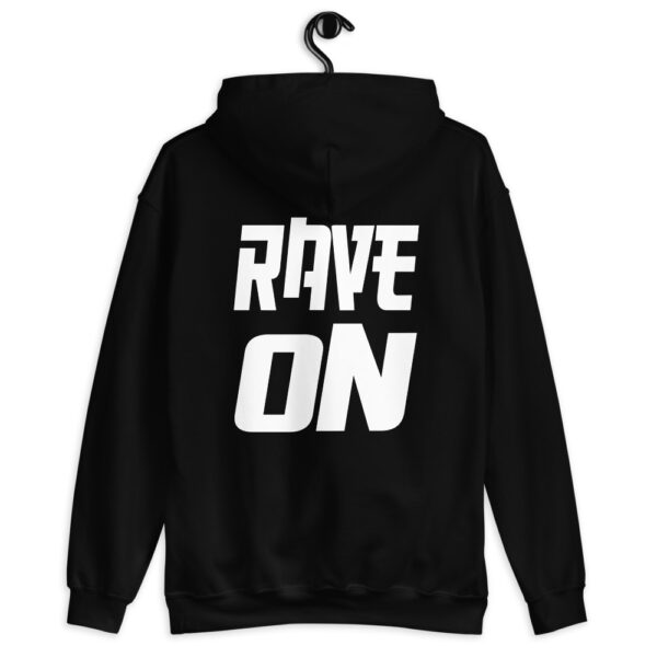 Sweat à capuche rave on 3