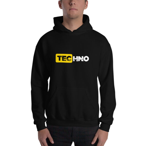 Sweat à capuche techno 10