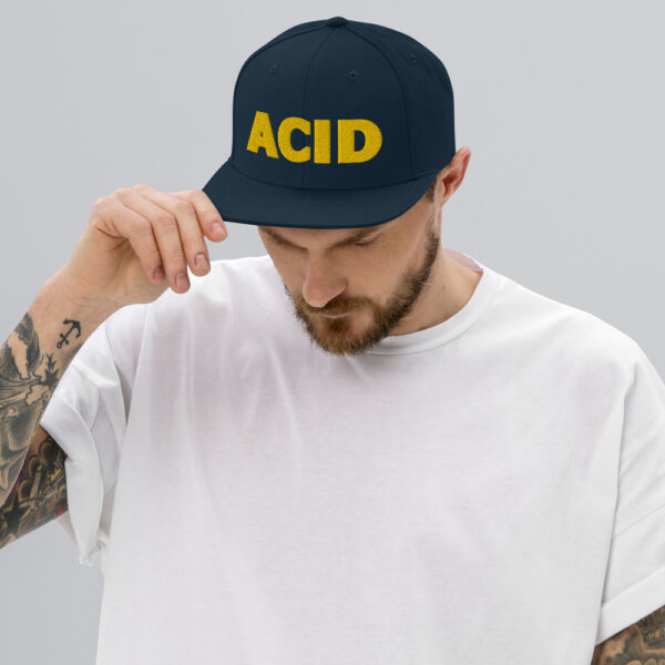 Casquette Snapback acid