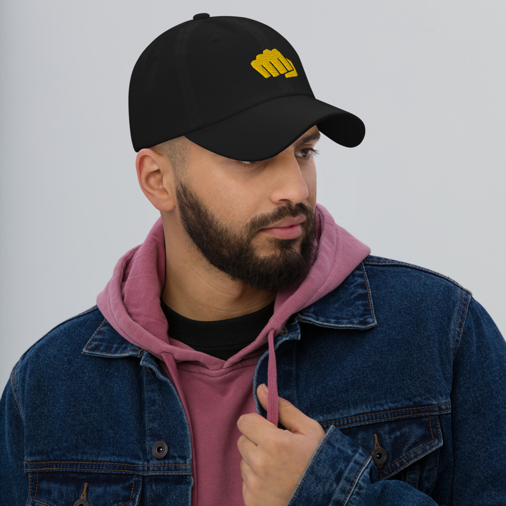 Casquette Baseball fight jaune