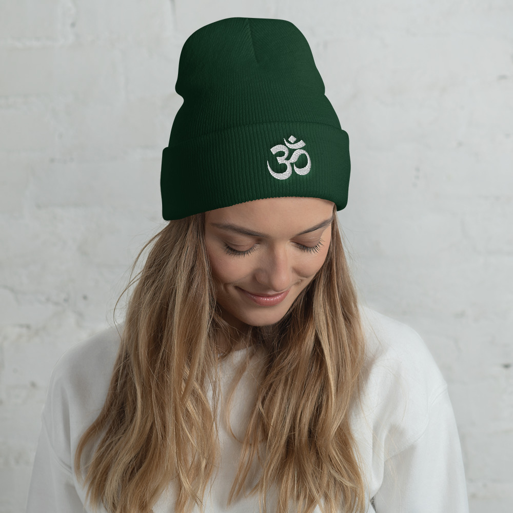 Bonnet OM trance blanc – Image 3