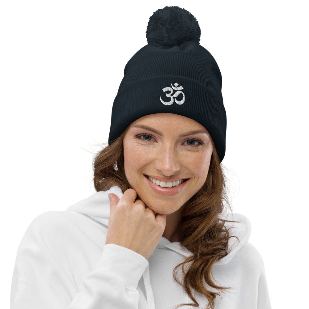 Bonnet à pompon OM trance – Image 3