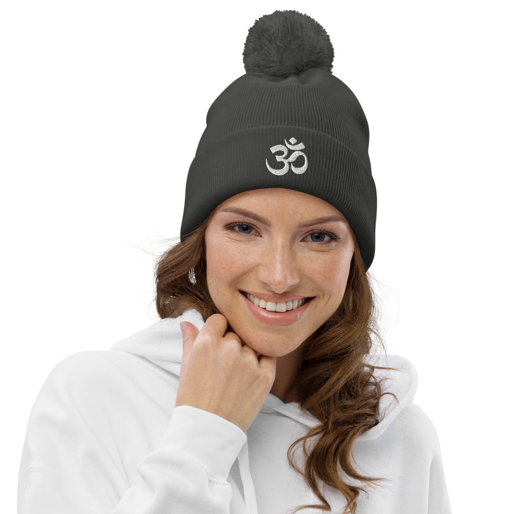 Bonnet à pompon OM trance – Image 4