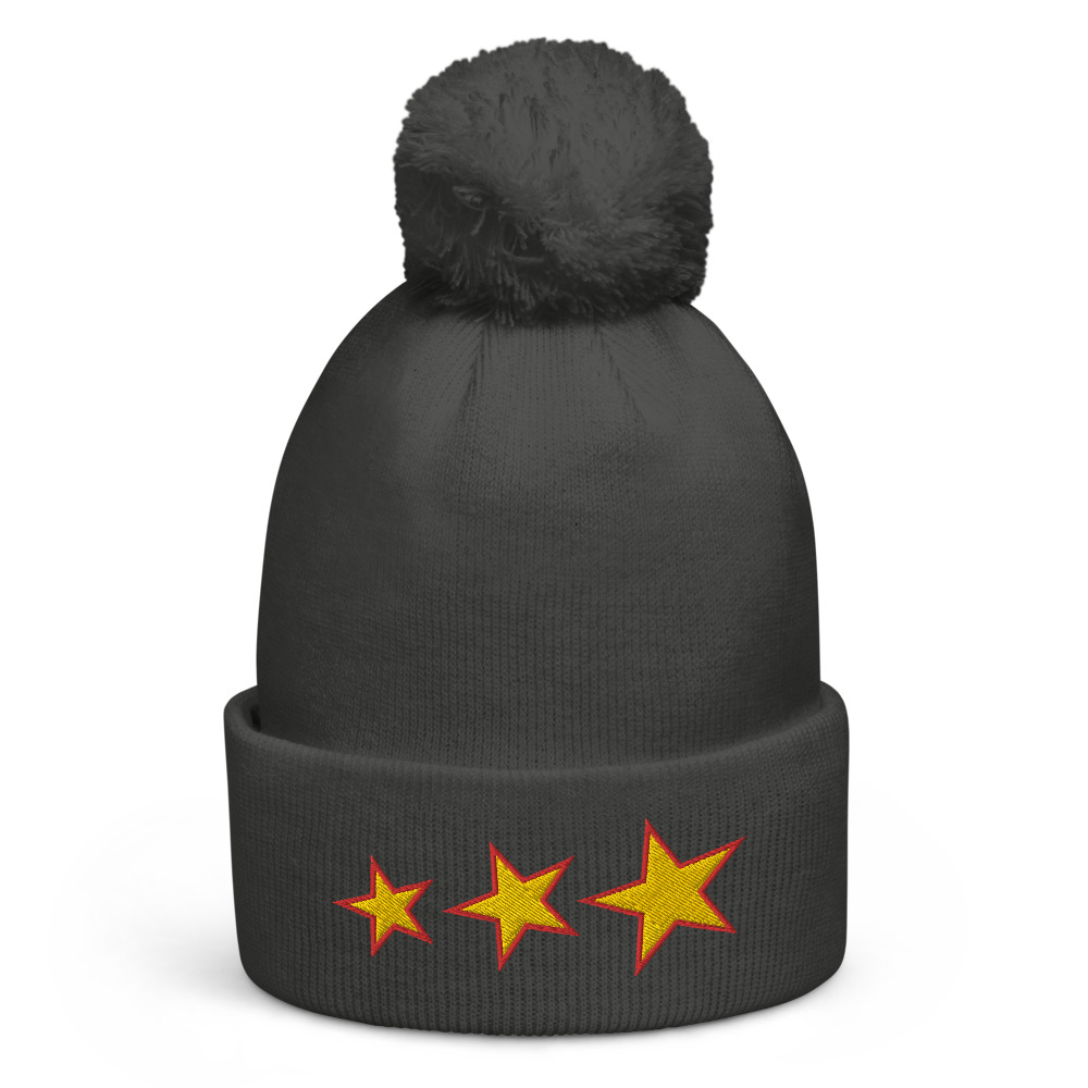 Bonnet à pompon 3 étoiles – Image 5