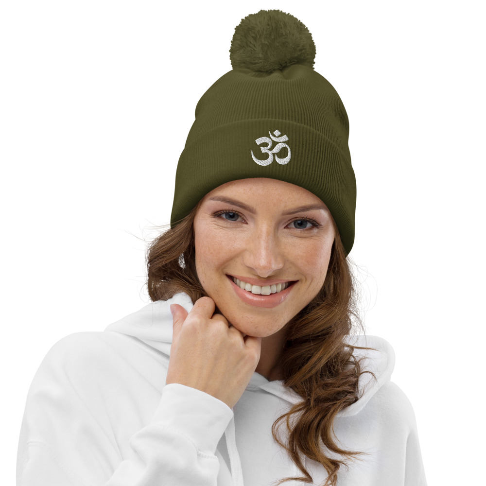Bonnet à pompon OM trance – Image 5