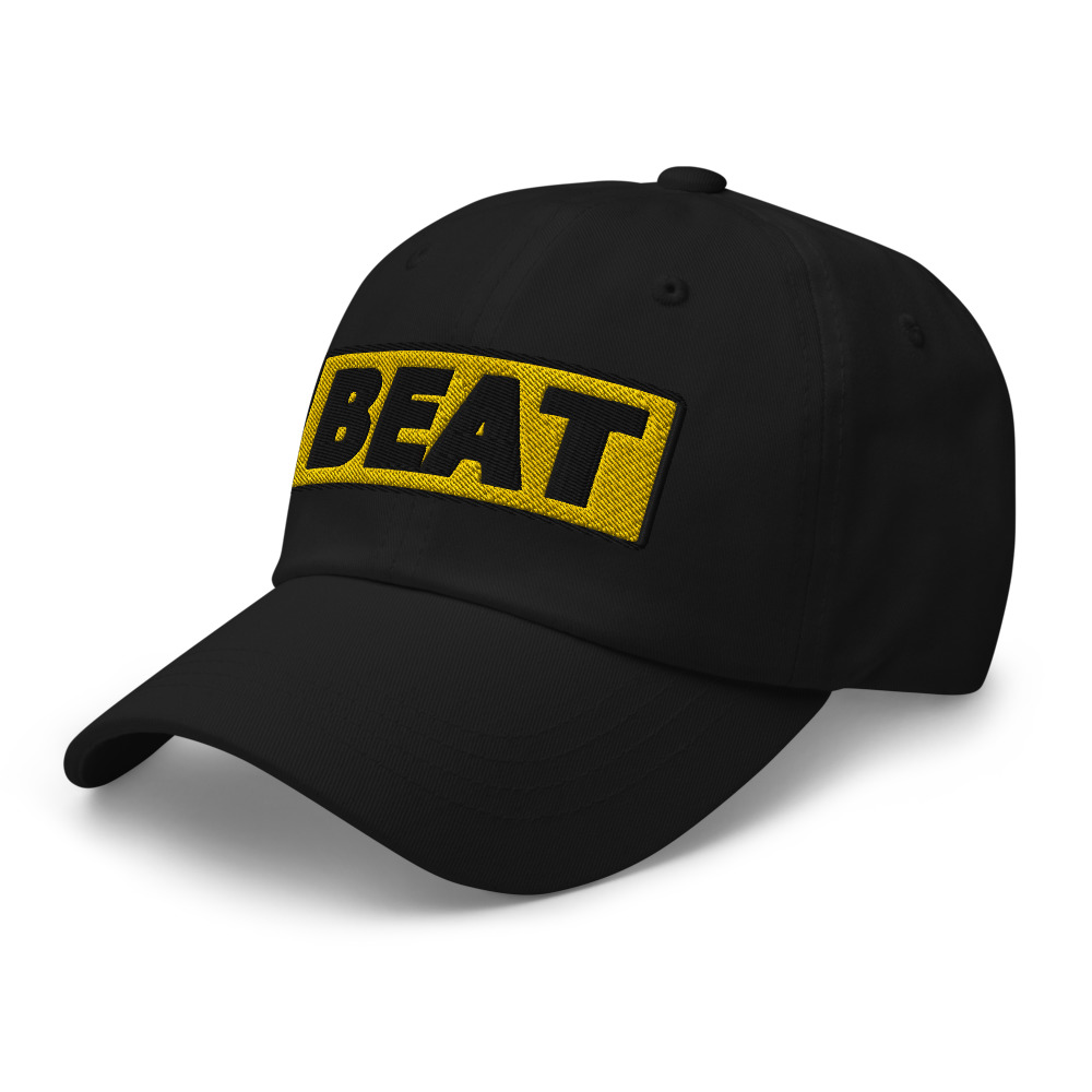 Casquette Baseball BEAT jaune – Image 2
