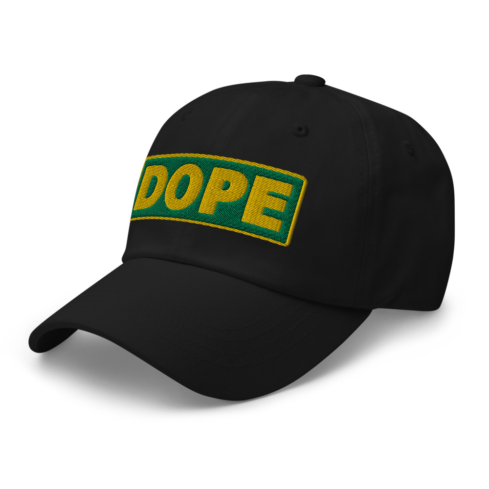 Casquette Baseball DOPE vert – Image 2