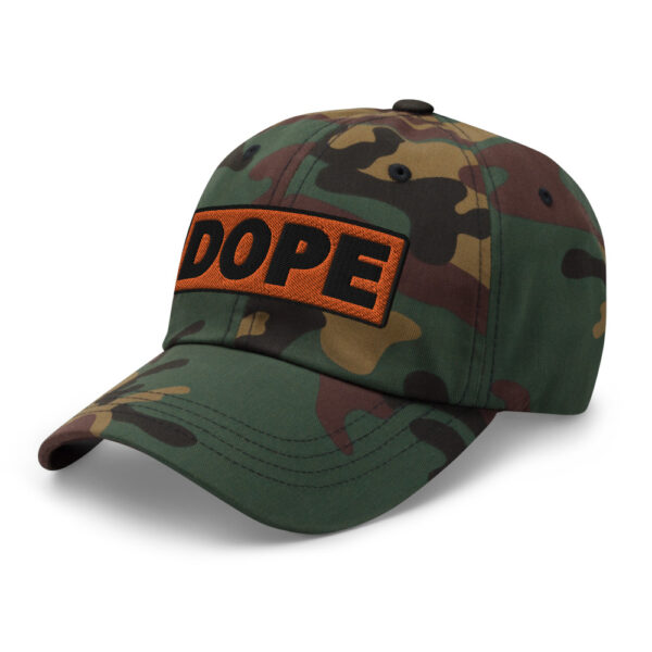Casquette Baseball DOPE orange