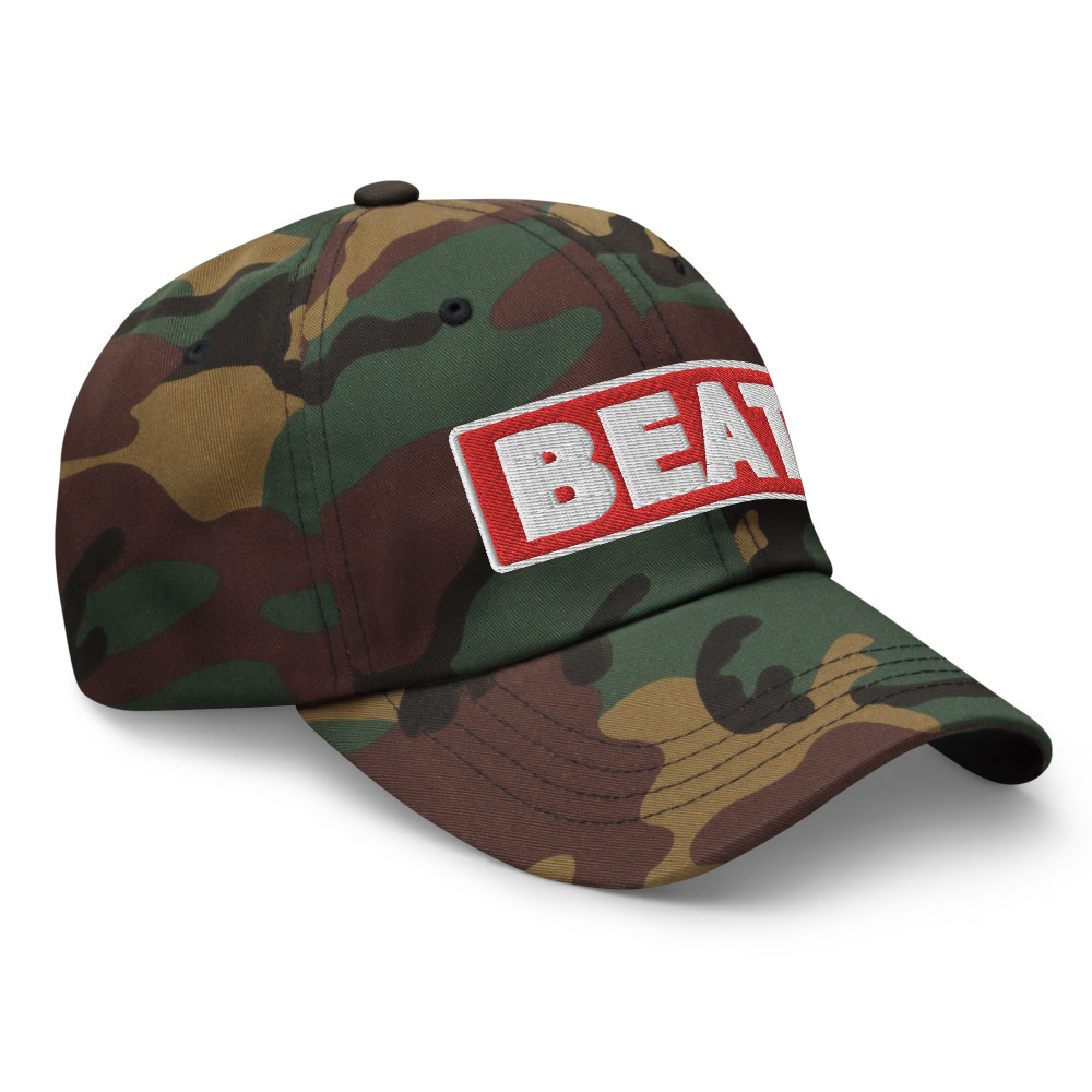 Casquette Baseball BEAT rouge – Image 3