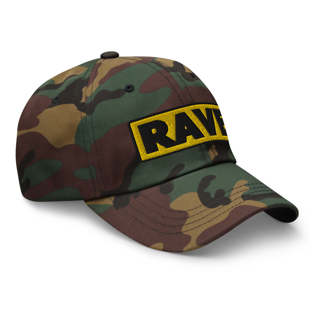 Casquette Baseball RAVE jaune