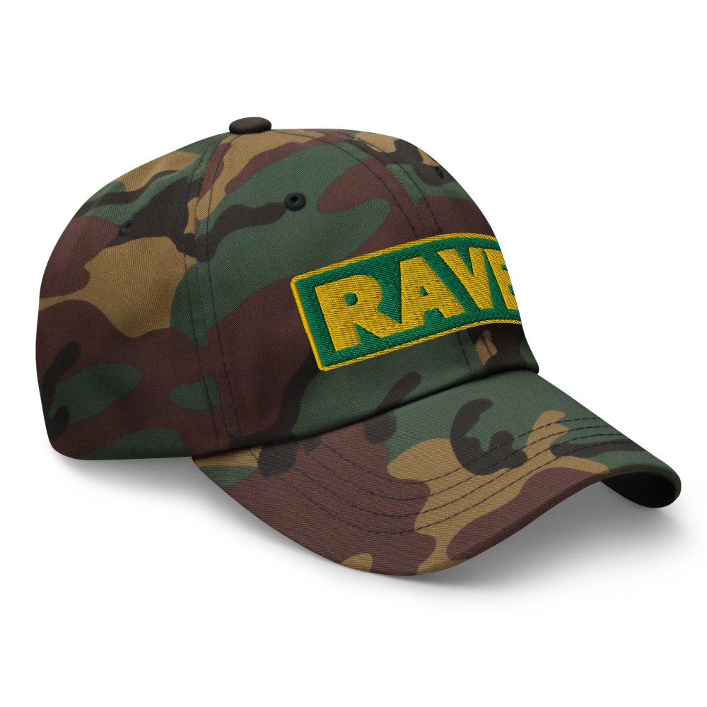 Casquette Baseball RAVE vert – Image 3