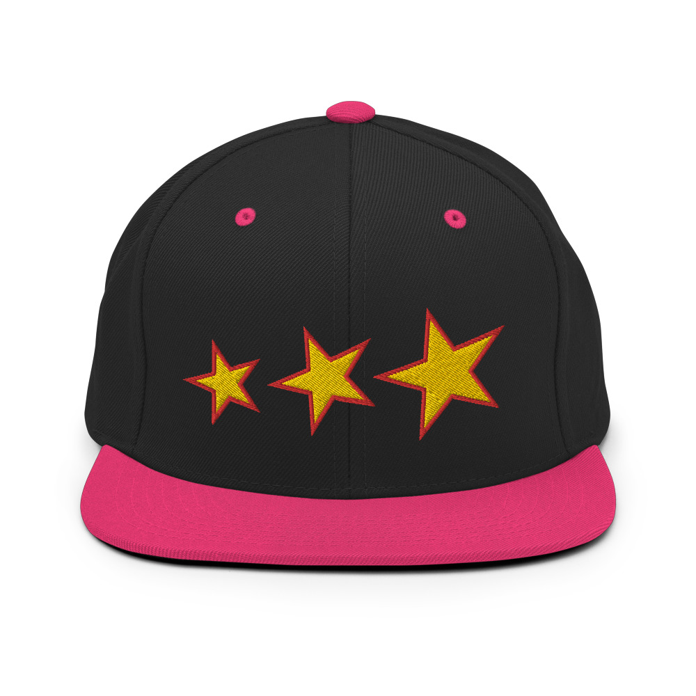Casquette Snapback 3 étoiles – Image 4