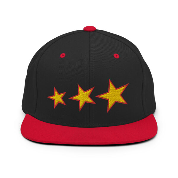 Casquette Snapback 3 étoiles