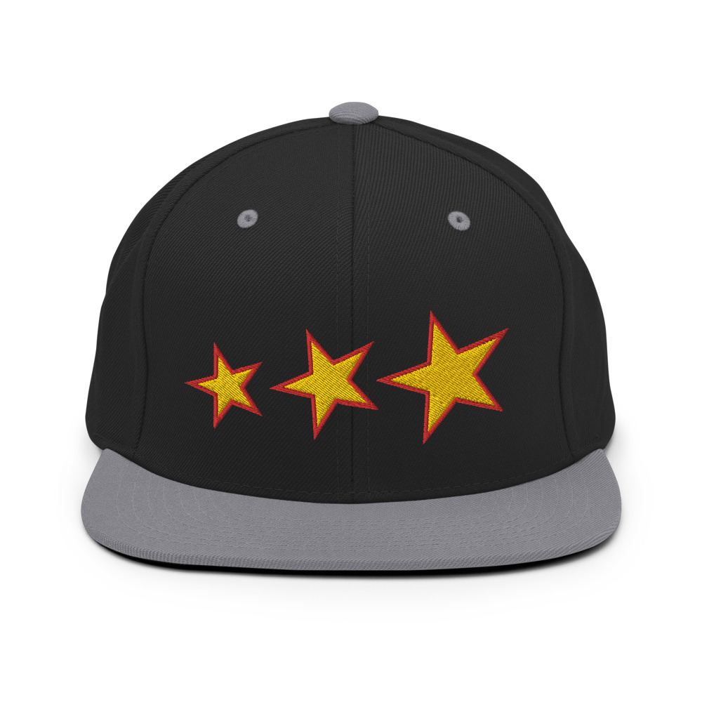 Casquette Snapback 3 étoiles – Image 8