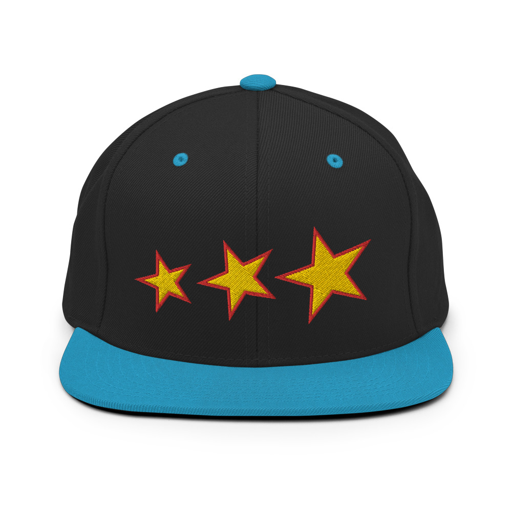 Casquette Snapback 3 étoiles – Image 5