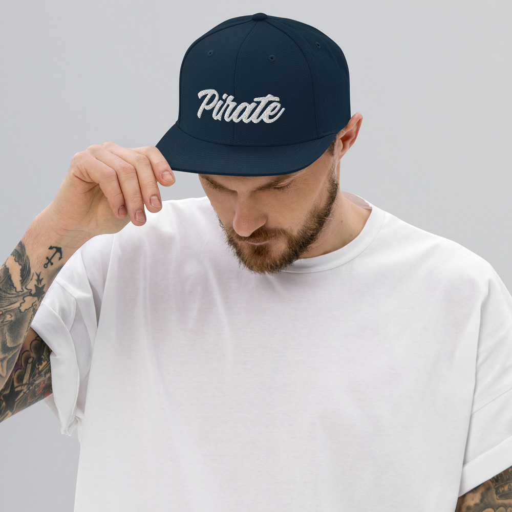 Casquette Snapback pirate 4