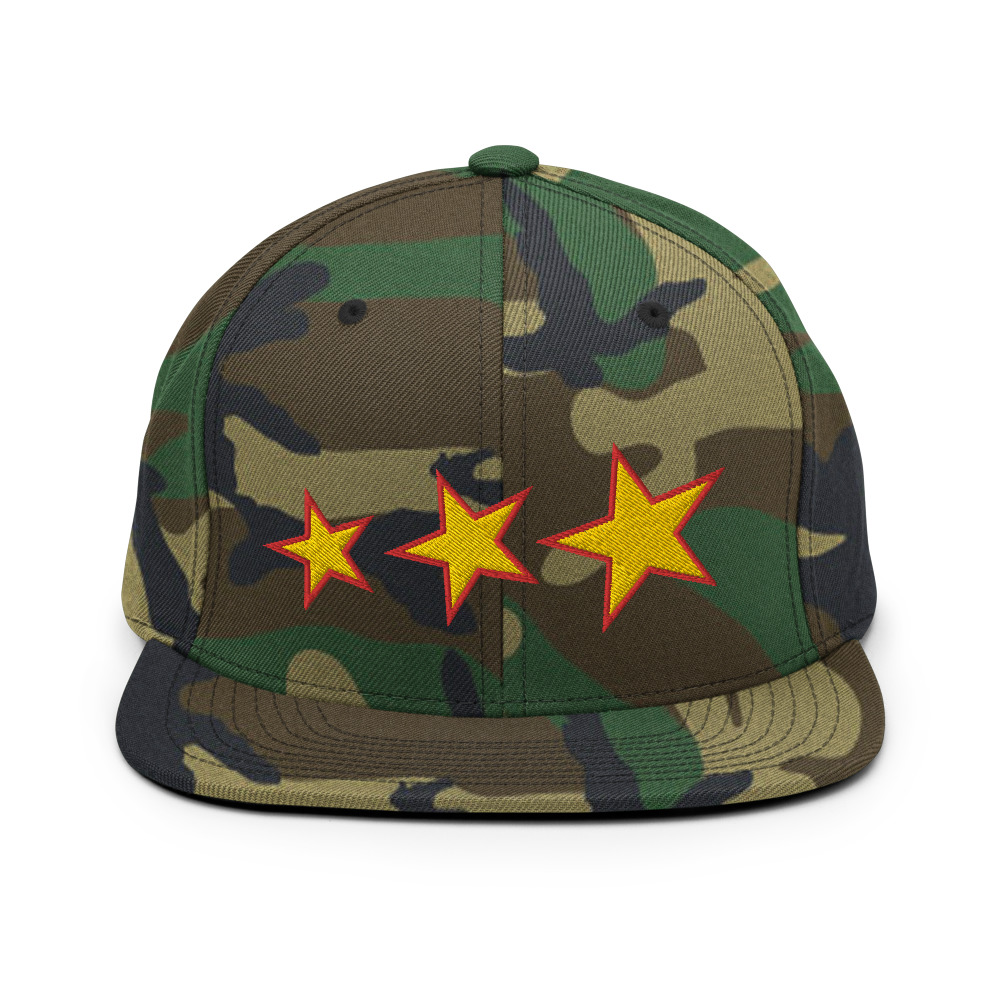 Casquette Snapback 3 étoiles – Image 12