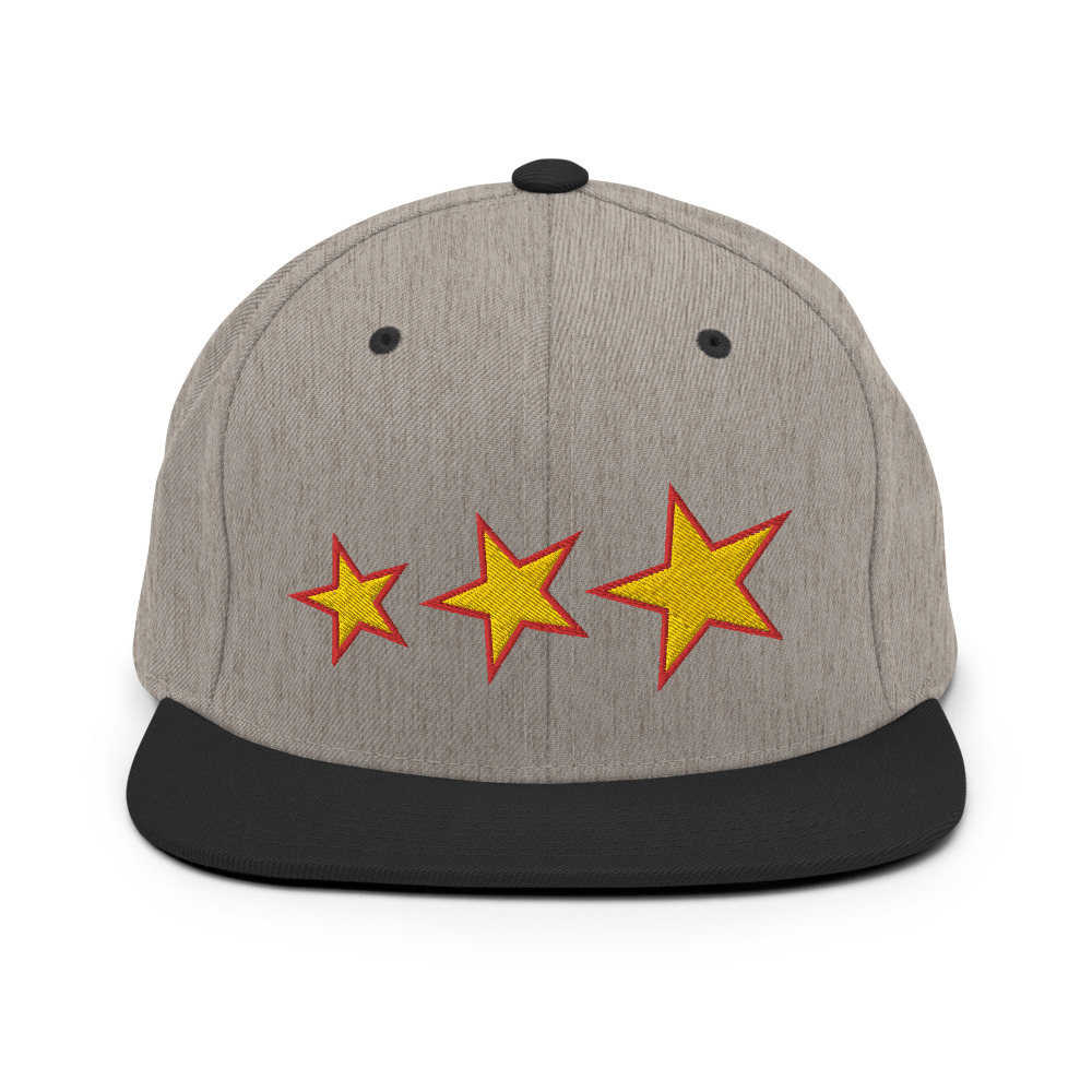 Casquette Snapback 3 étoiles – Image 14