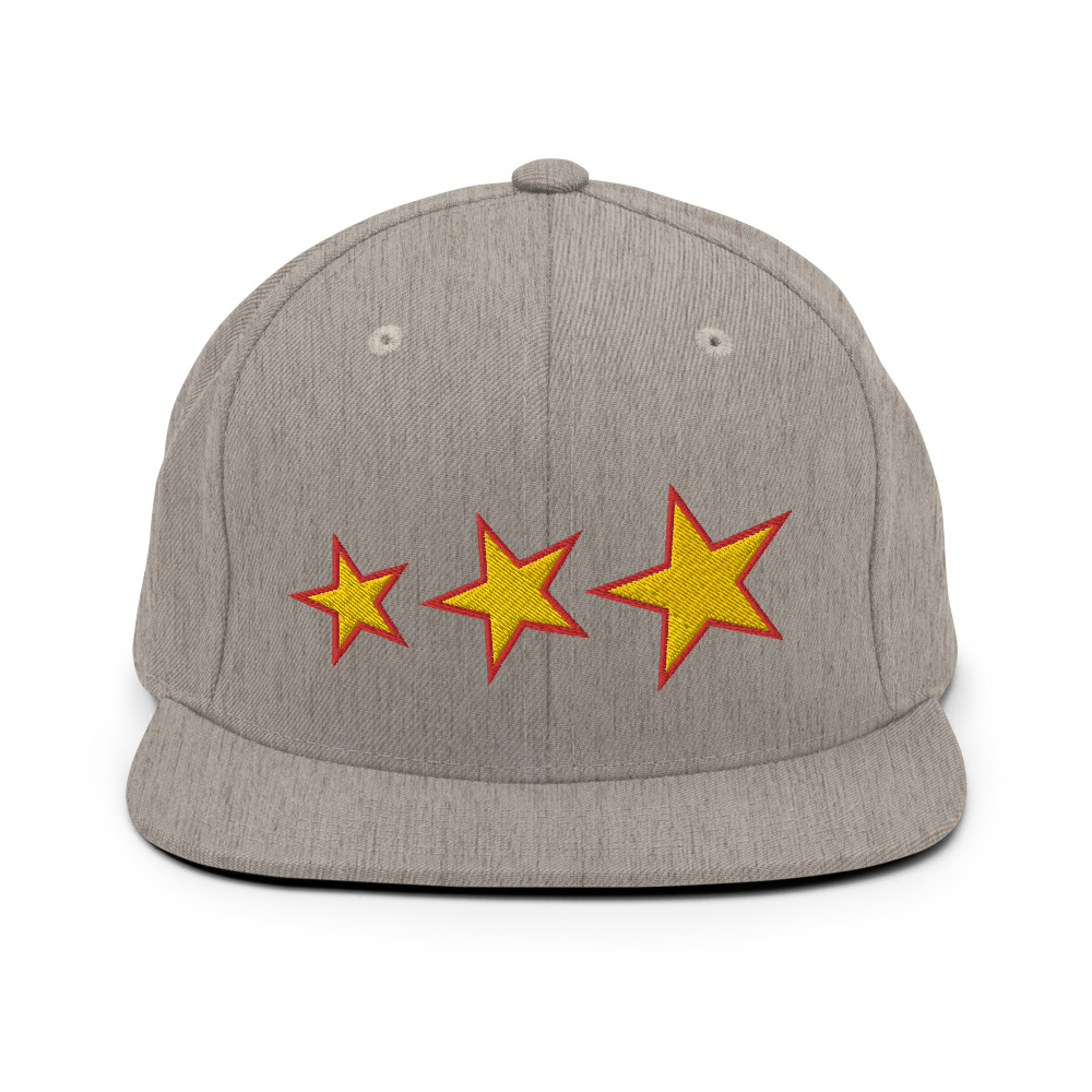 Casquette Snapback 3 étoiles – Image 15