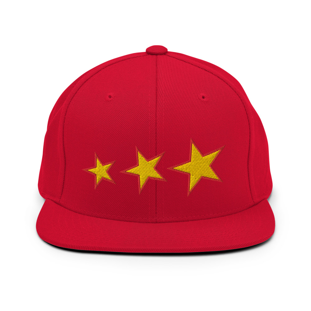 Casquette Snapback 3 étoiles – Image 10