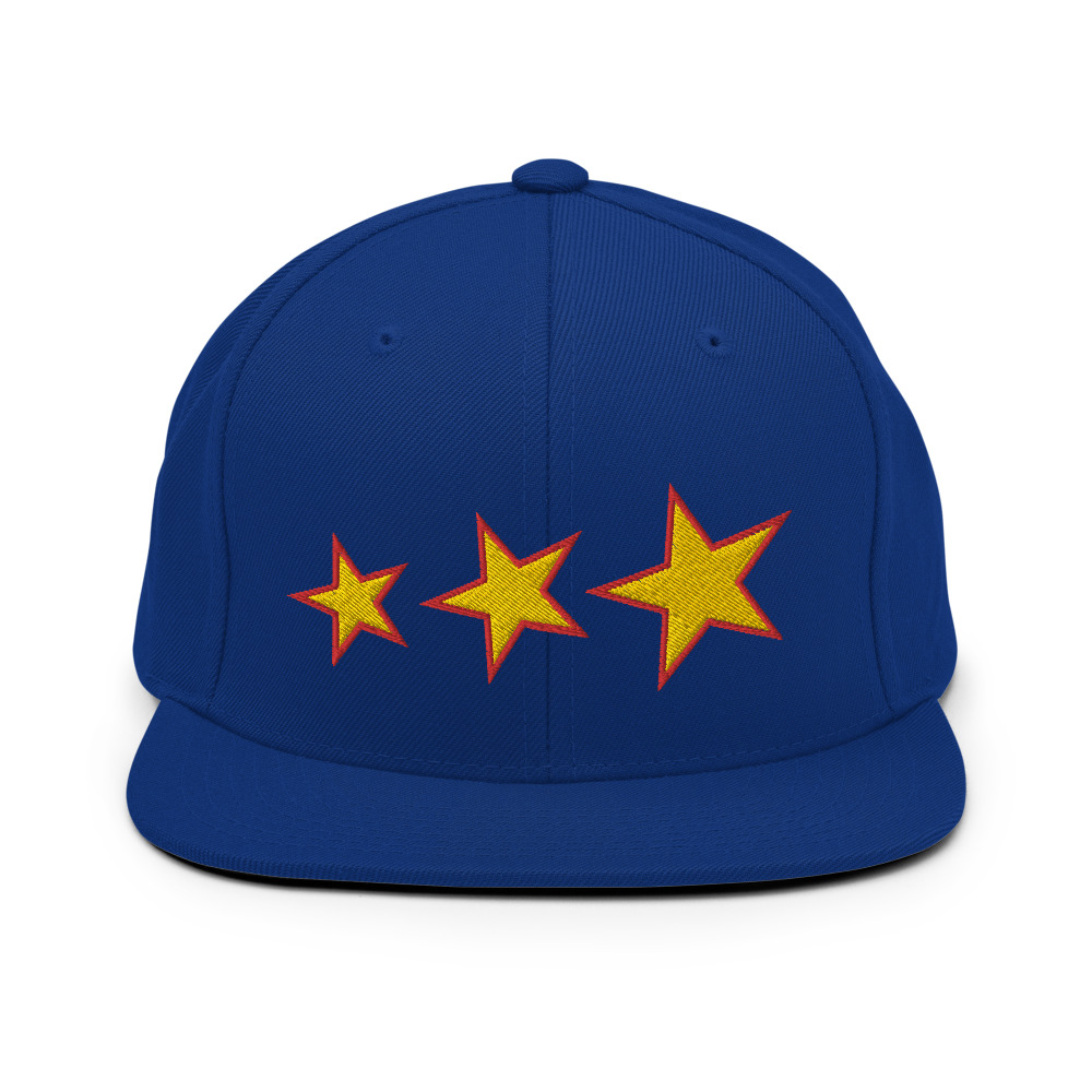 Casquette Snapback 3 étoiles – Image 9