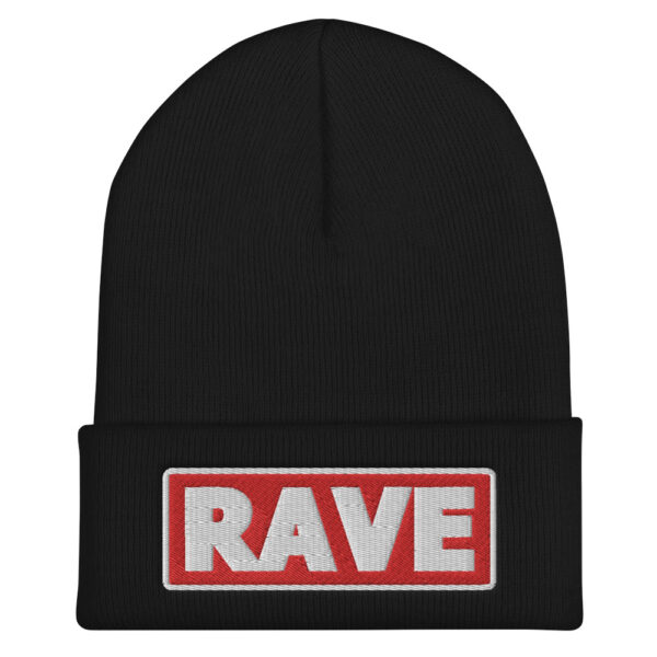 Bonnet RAVE rouge