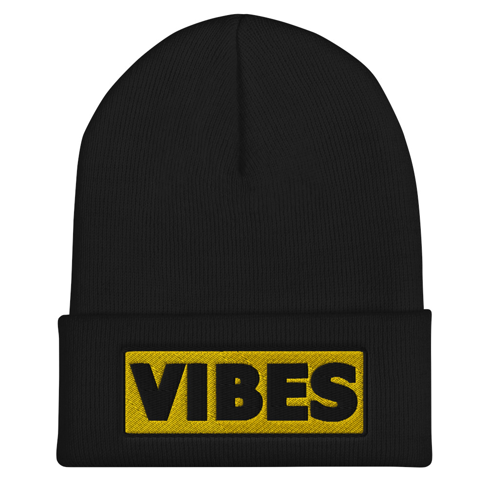Bonnet VIBES jaune – Image 2
