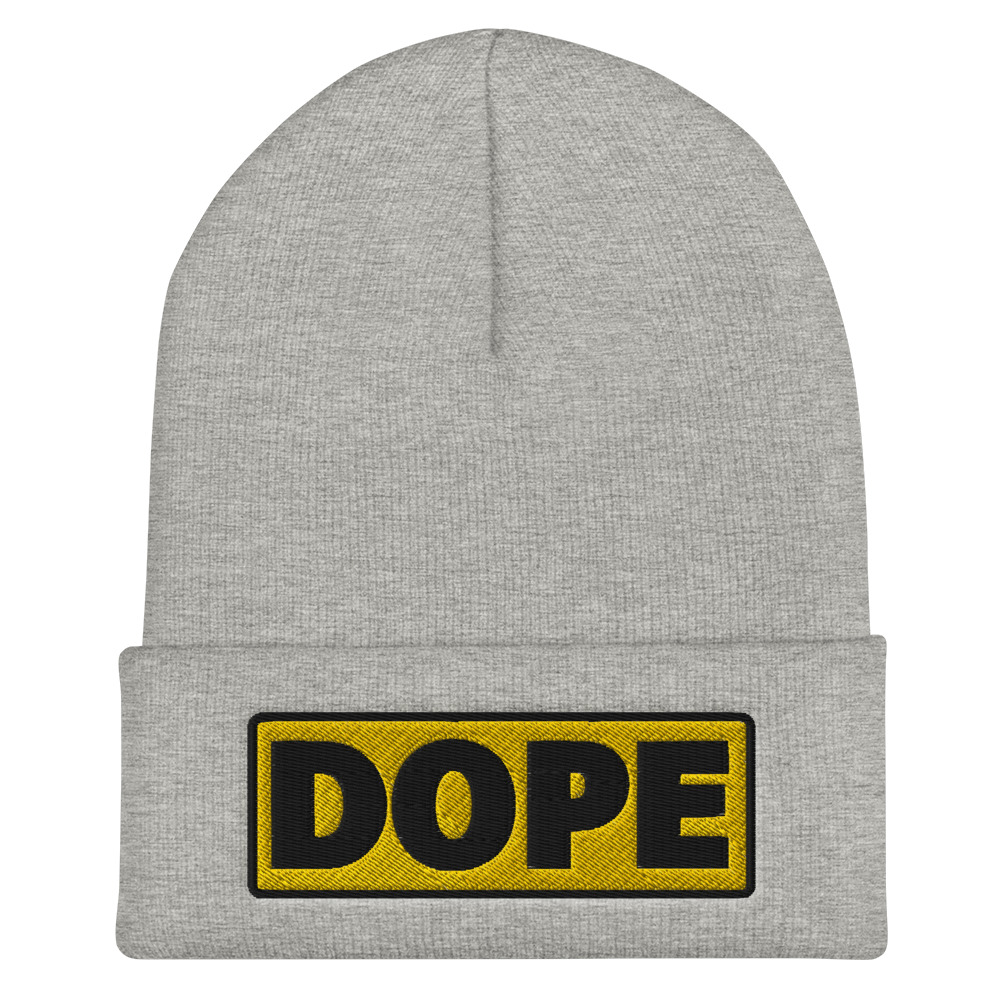 Bonnet DOPE jaune – Image 5
