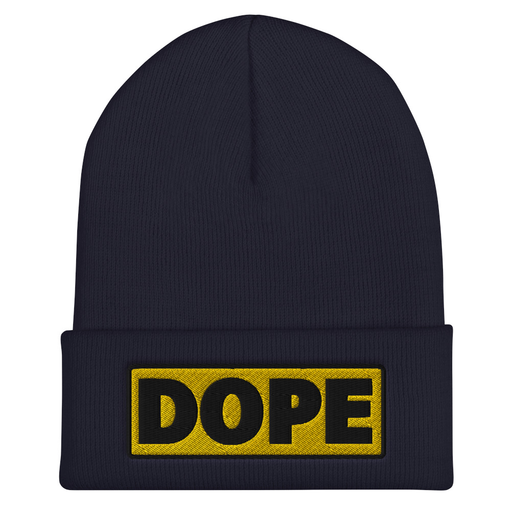Bonnet DOPE jaune – Image 3