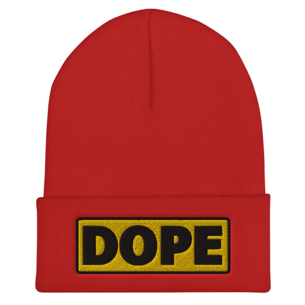 Bonnet DOPE jaune