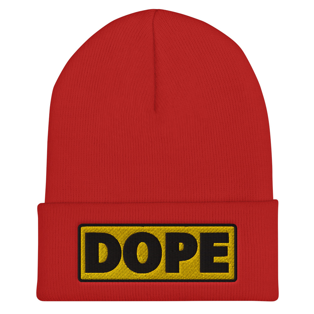 Bonnet DOPE jaune