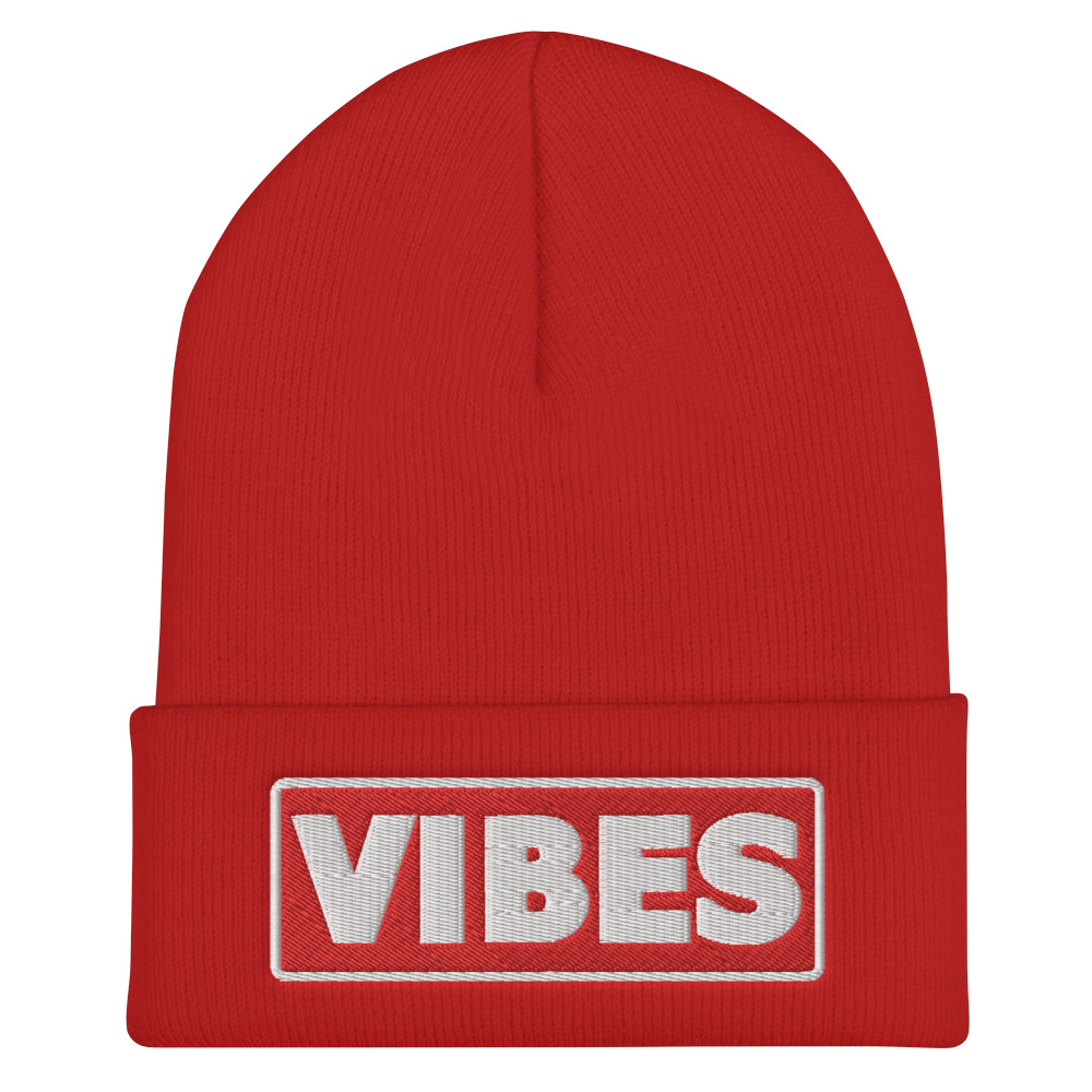 Bonnet VIBES rouge – Image 4