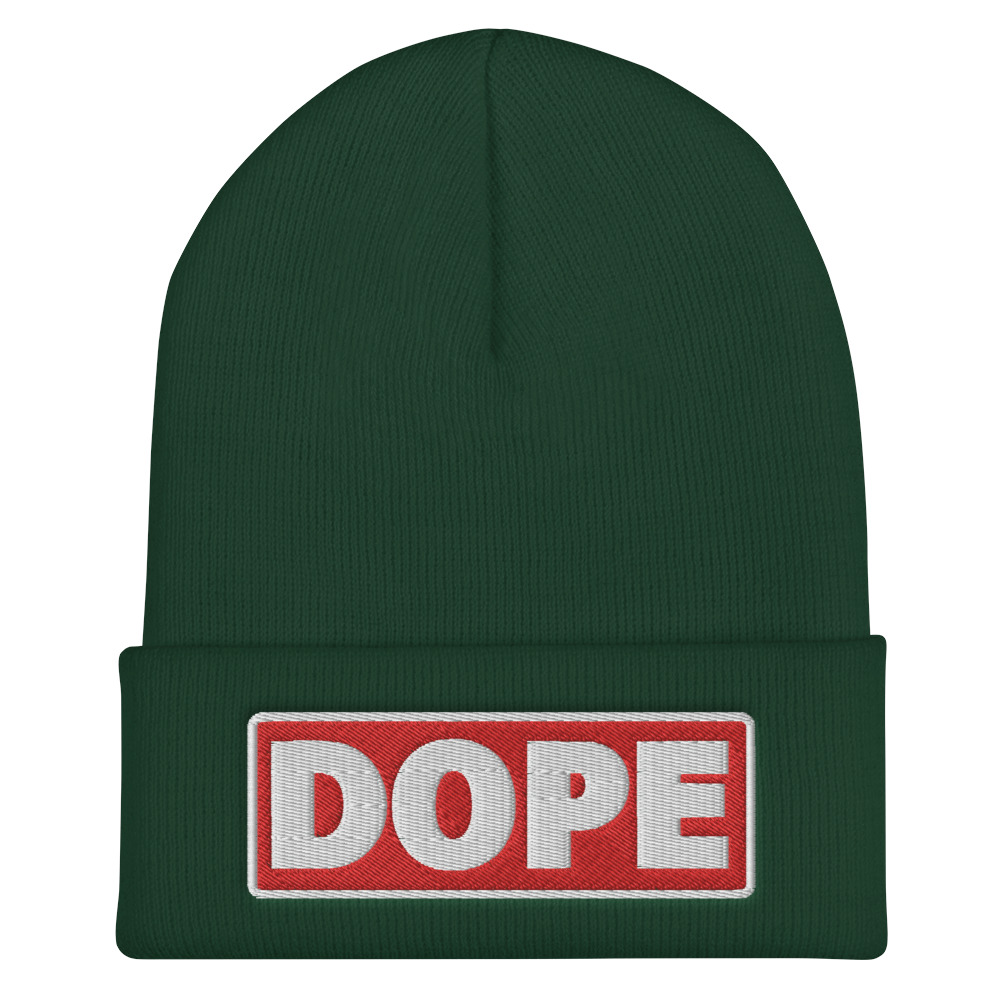 Bonnet DOPE rouge – Image 3