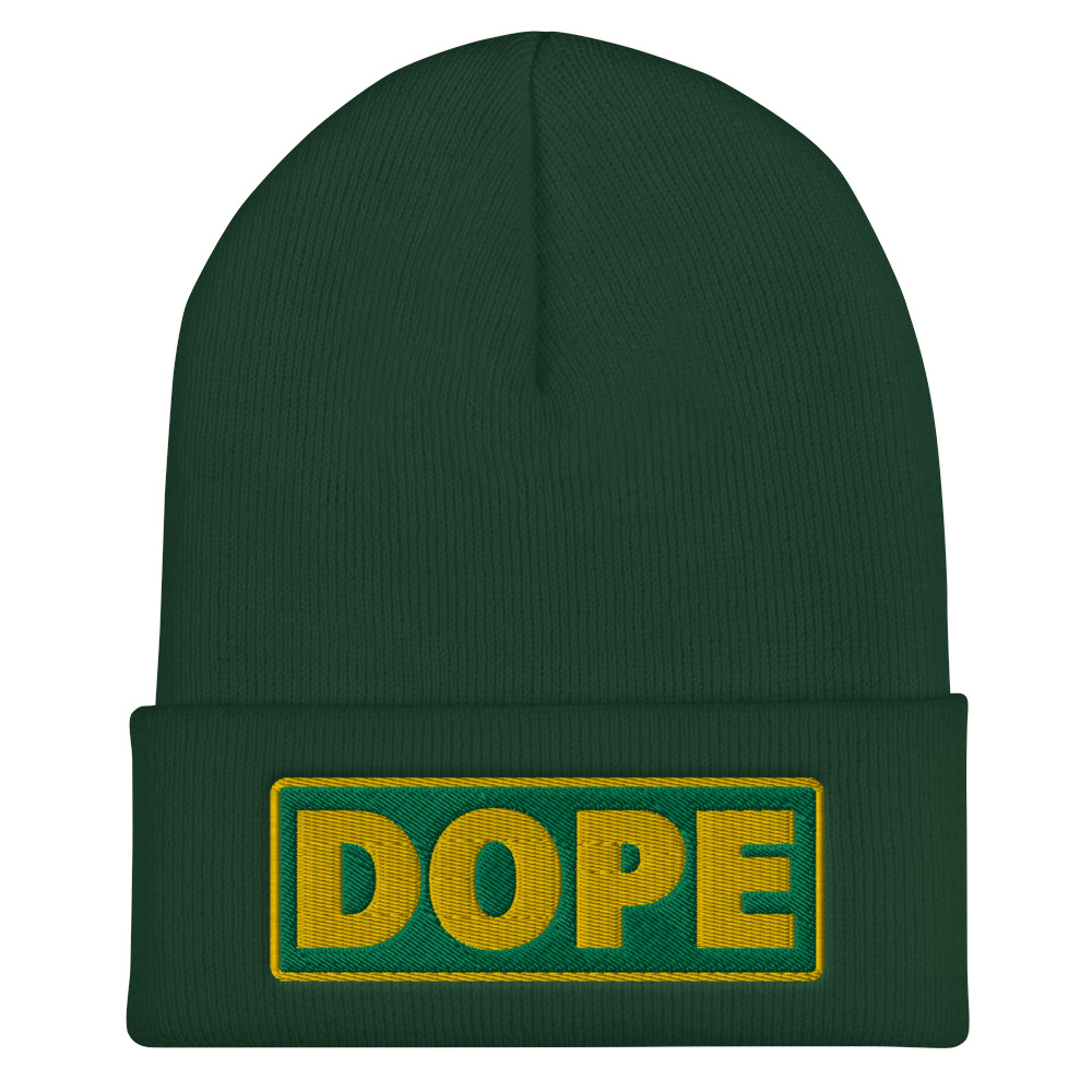 Bonnet DOPE vert – Image 3